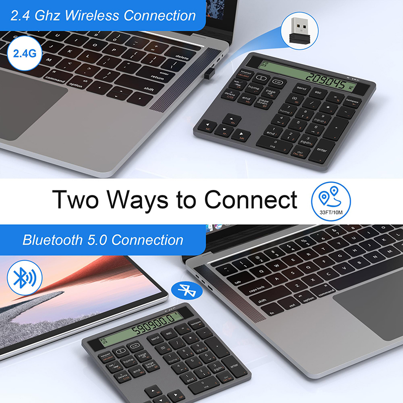 Tablet Accessories Uk - Teclado Numérico Sem Fio USB JOMAA