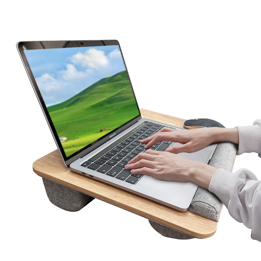 Tablet Lap Desk - Mesa de estudo suspensa de madeira