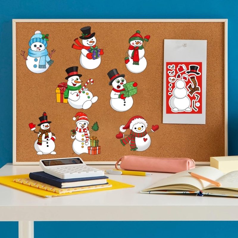 Best Tablet Accessories - Adesivos quebra-cabeça boneco neve à prova