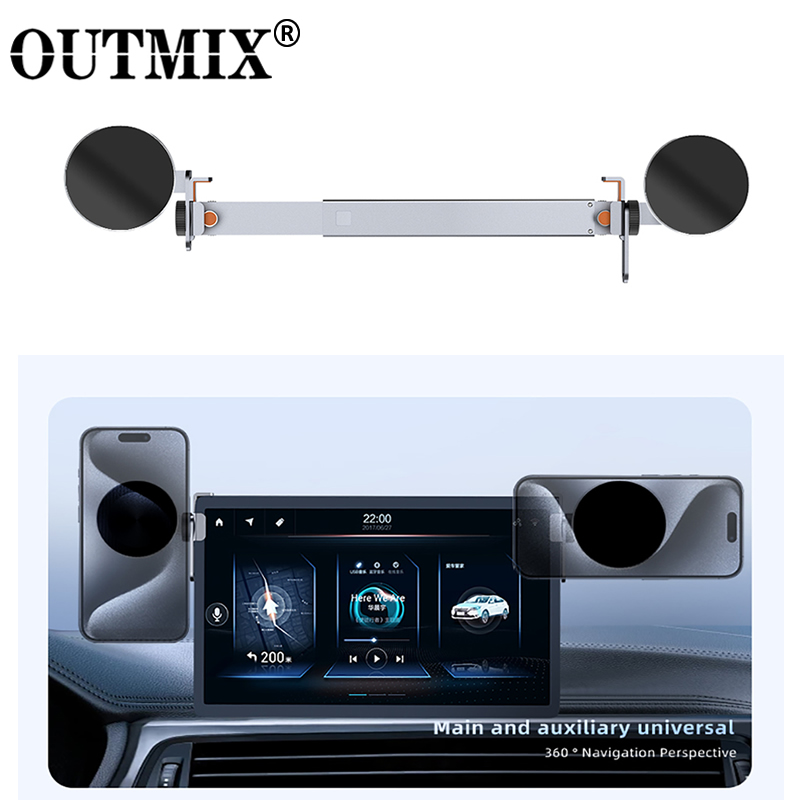 Tesla Tablet Accessories - Suporte de Metal 360° para Celular