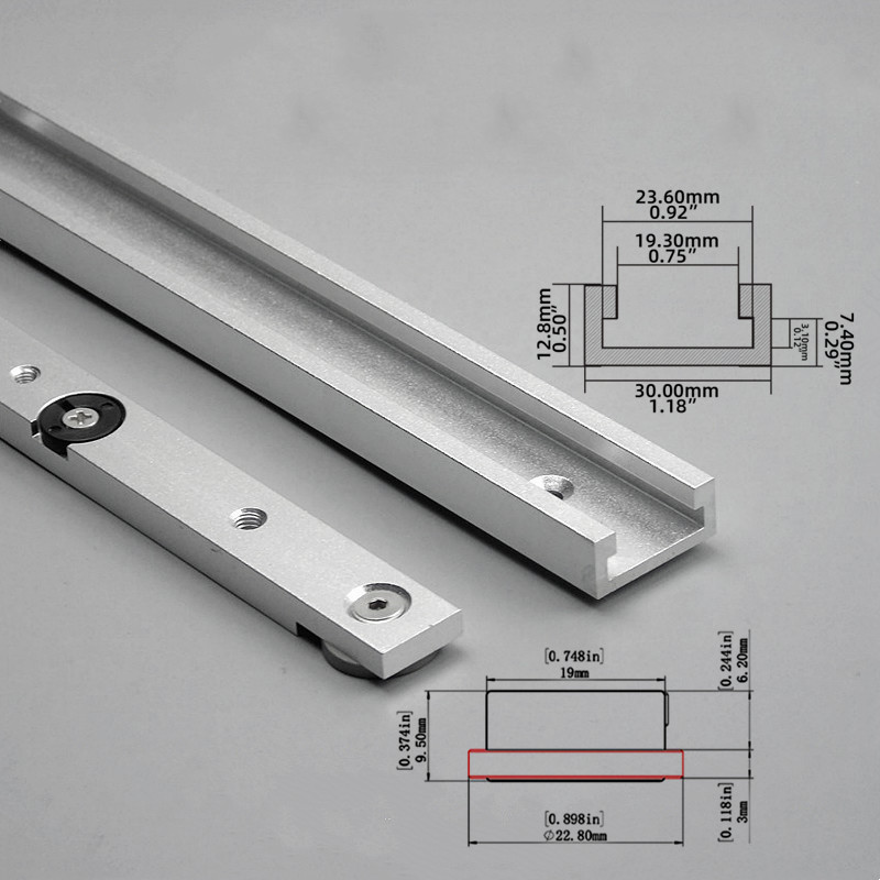 Tablet Accessories Set - Kit de 2 Peças para Trilho
