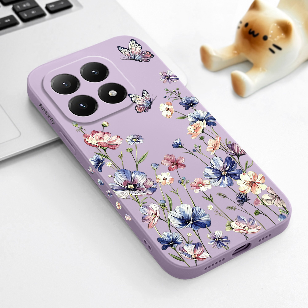 Xiaomi Poco X6 - Capa de Telefone Butterfly Hush para