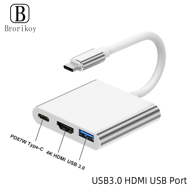 Hub USB Tipo C 3 em 1 para HDM - Samsung Tablet With Accessories avaliação e preço
