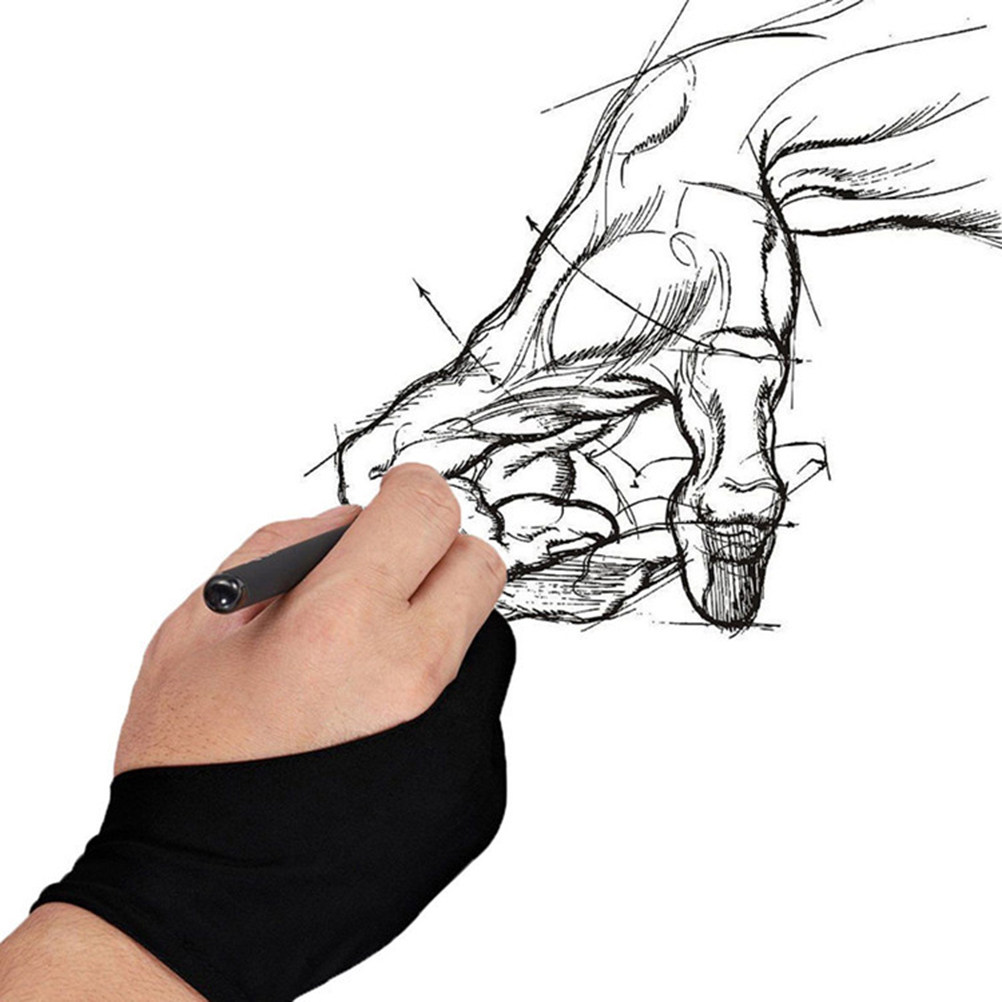 4 Pares de Luvas de Artista de - Drawing Glove Artist avaliação e preço