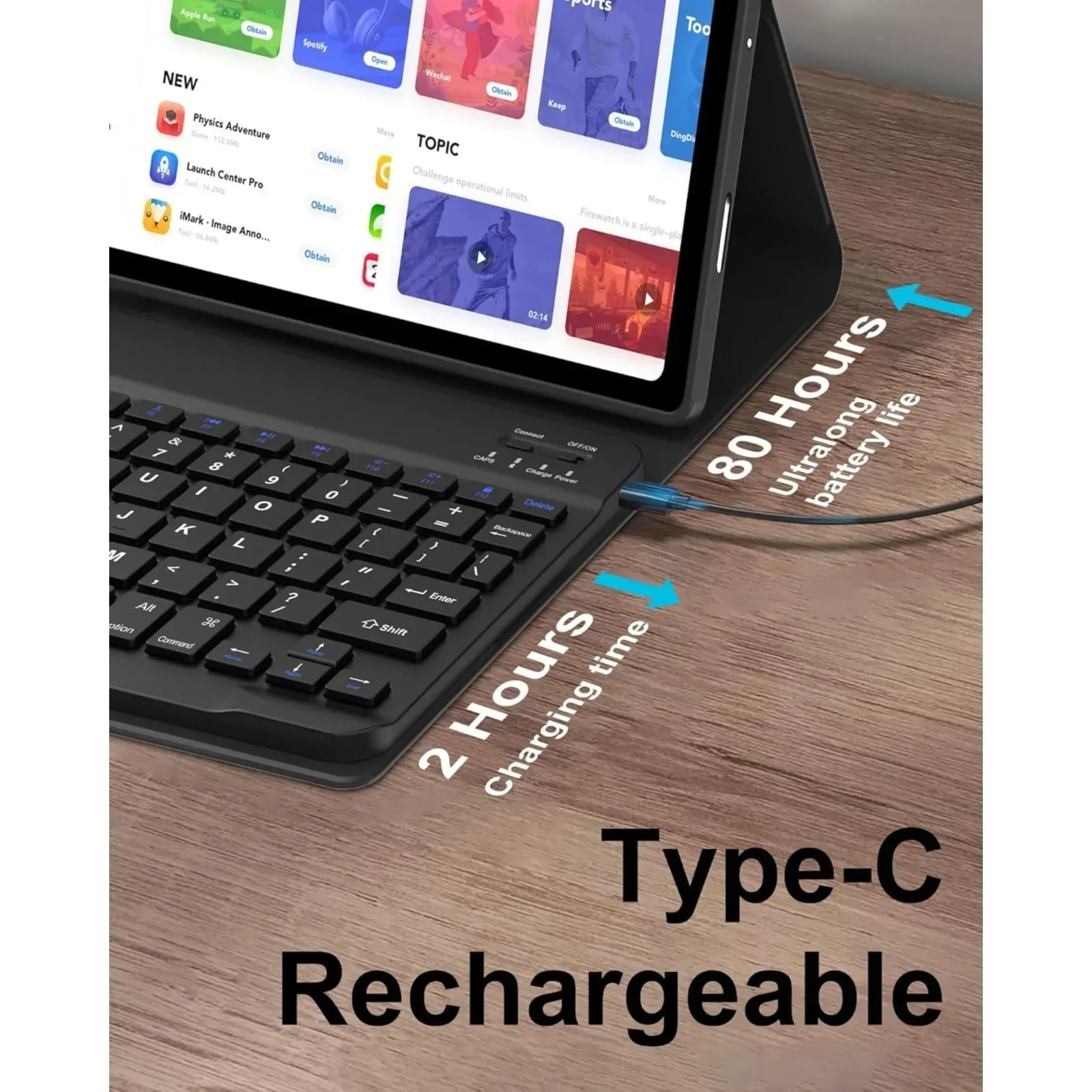 Capa com Teclado para Samsung  - Samsung Tablet With Accessories avaliação e preço