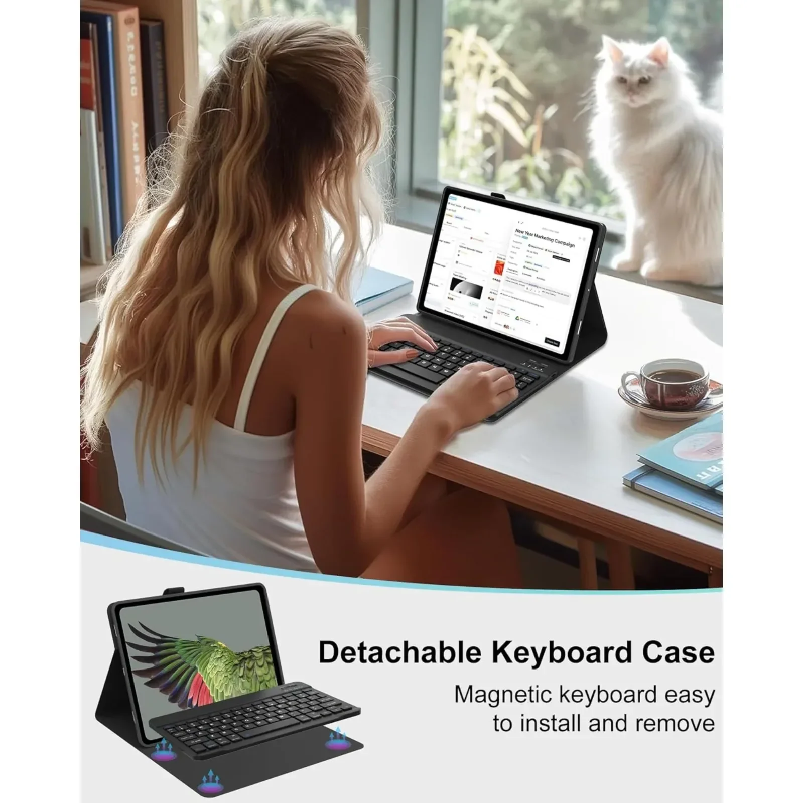 Capa com Teclado para Samsung  - Samsung Tablet With Accessories avaliação e preço