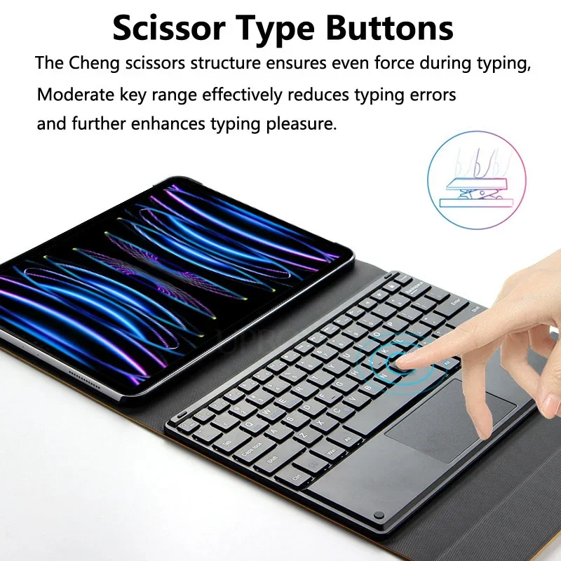 Capa com Teclado Touch para Ho - Bluetooth Trackpad avaliação e preço