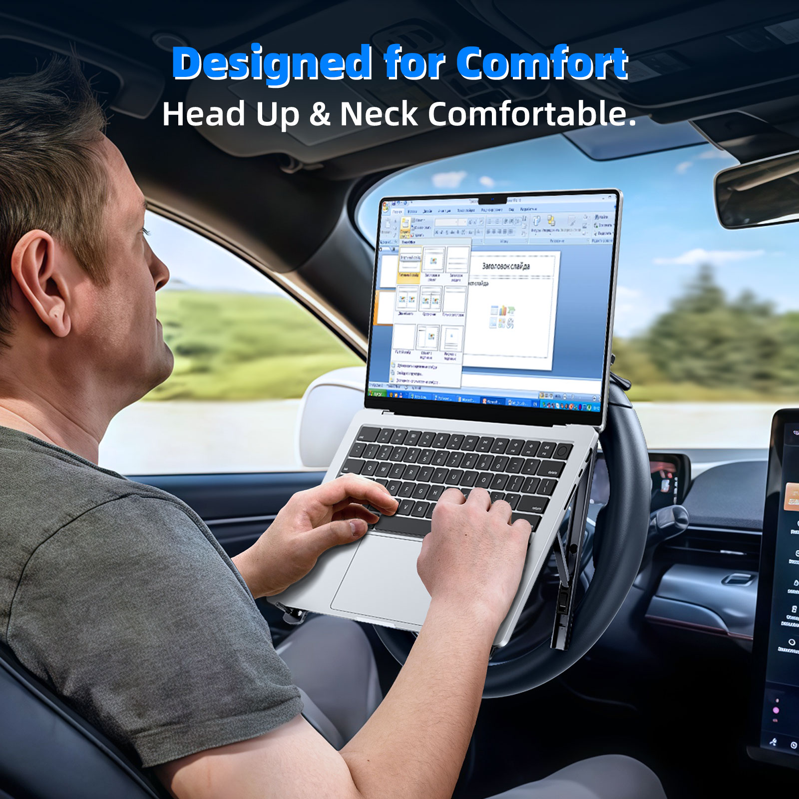 Suporte de Laptop para Carro E - Tesla Tablet Accessories avaliação e preço