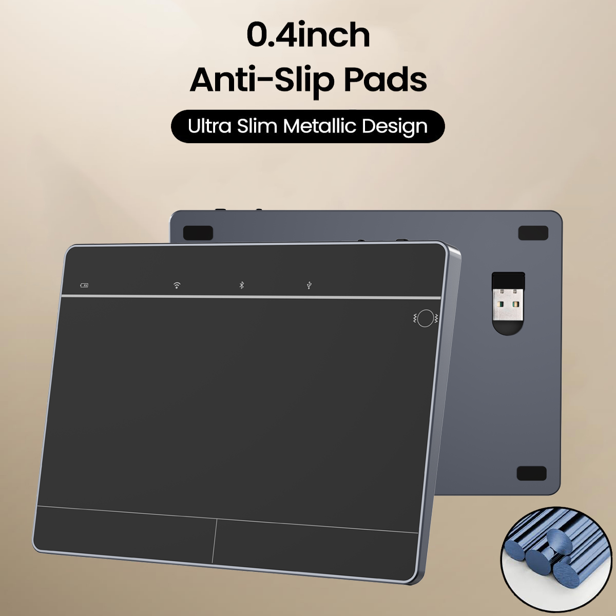 Jomaa recarregável bluetooth t - Bluetooth Trackpad avaliação e preço