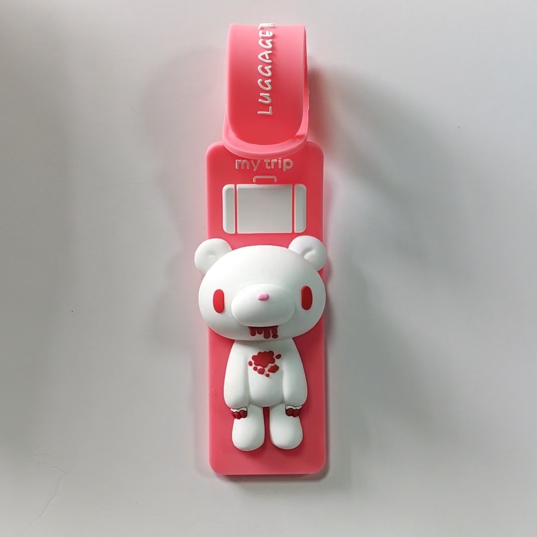 Etiqueta de Bagagem de Silicon - Tablet Cute Accessories avaliação e preço