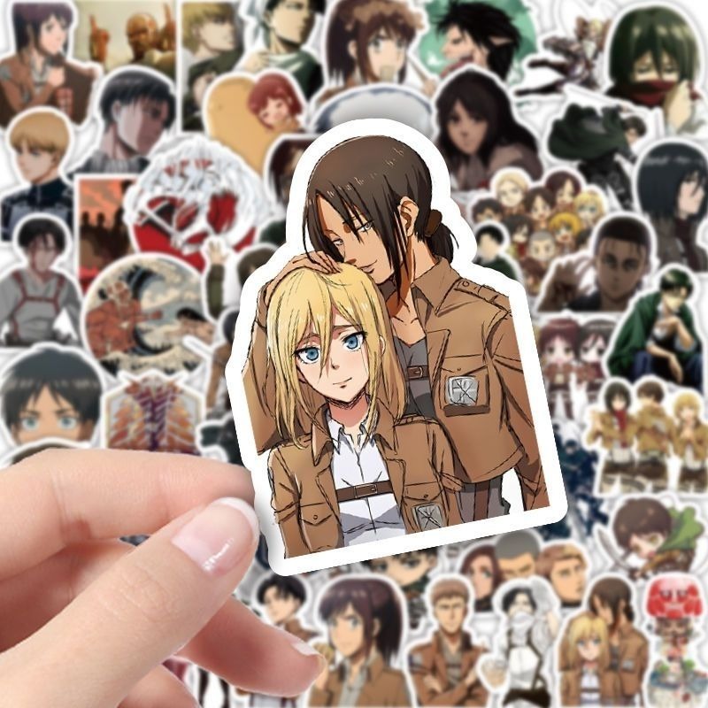 60 Adesivos de Anime Attack on - Tablet Cute Accessories avaliação e preço