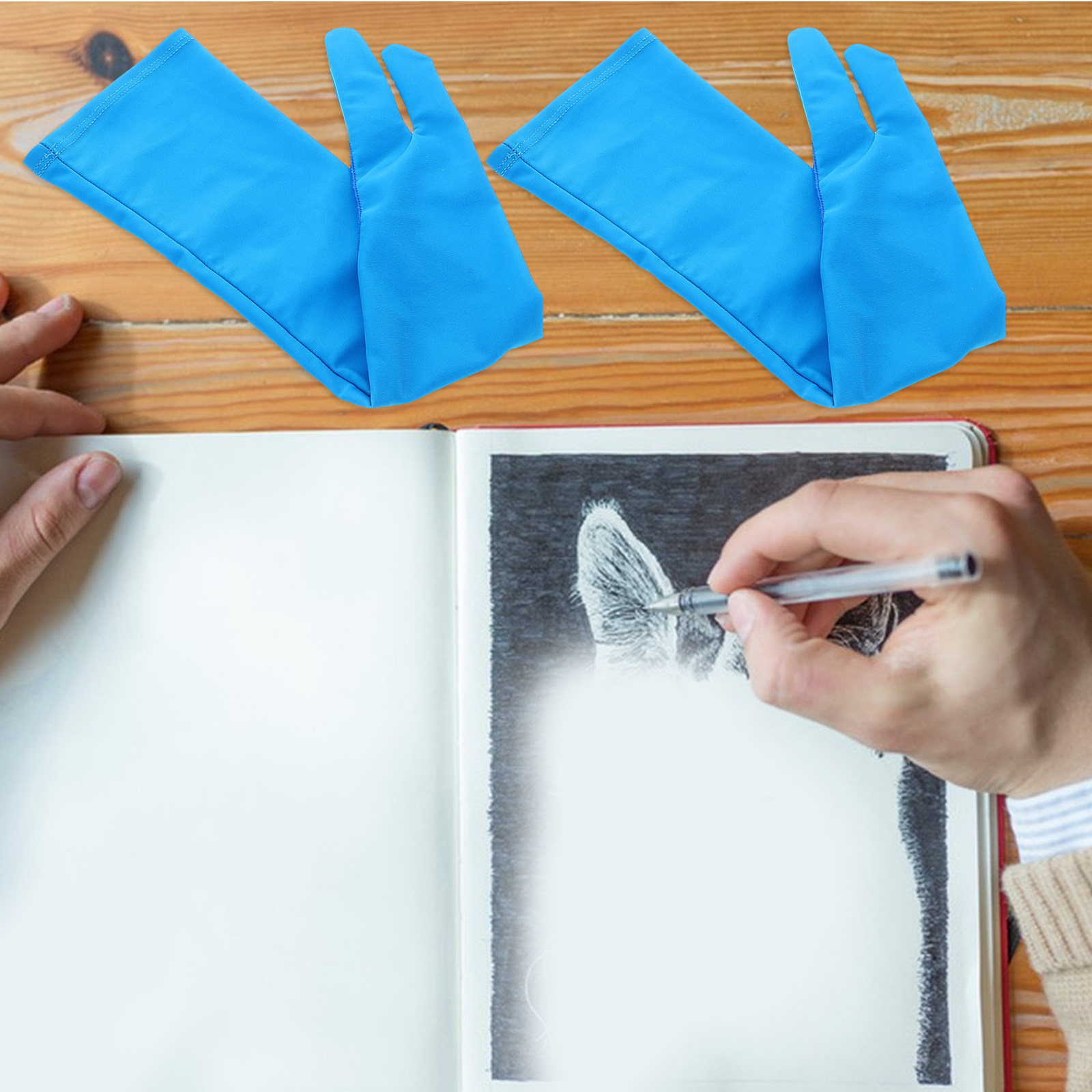 1 Par de Luvas de Desenho Artí - Drawing Glove Artist avaliação e preço