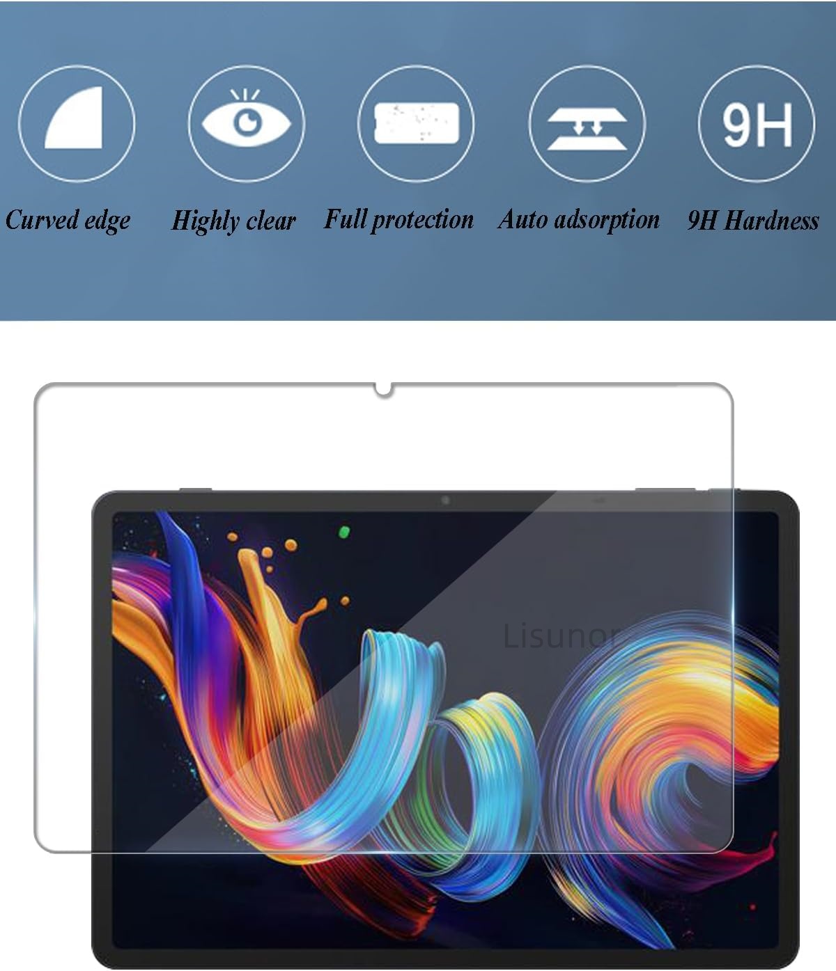 1PCS Protetor de Tela de Vidro - Tcl Tablet Accessories avaliação e preço