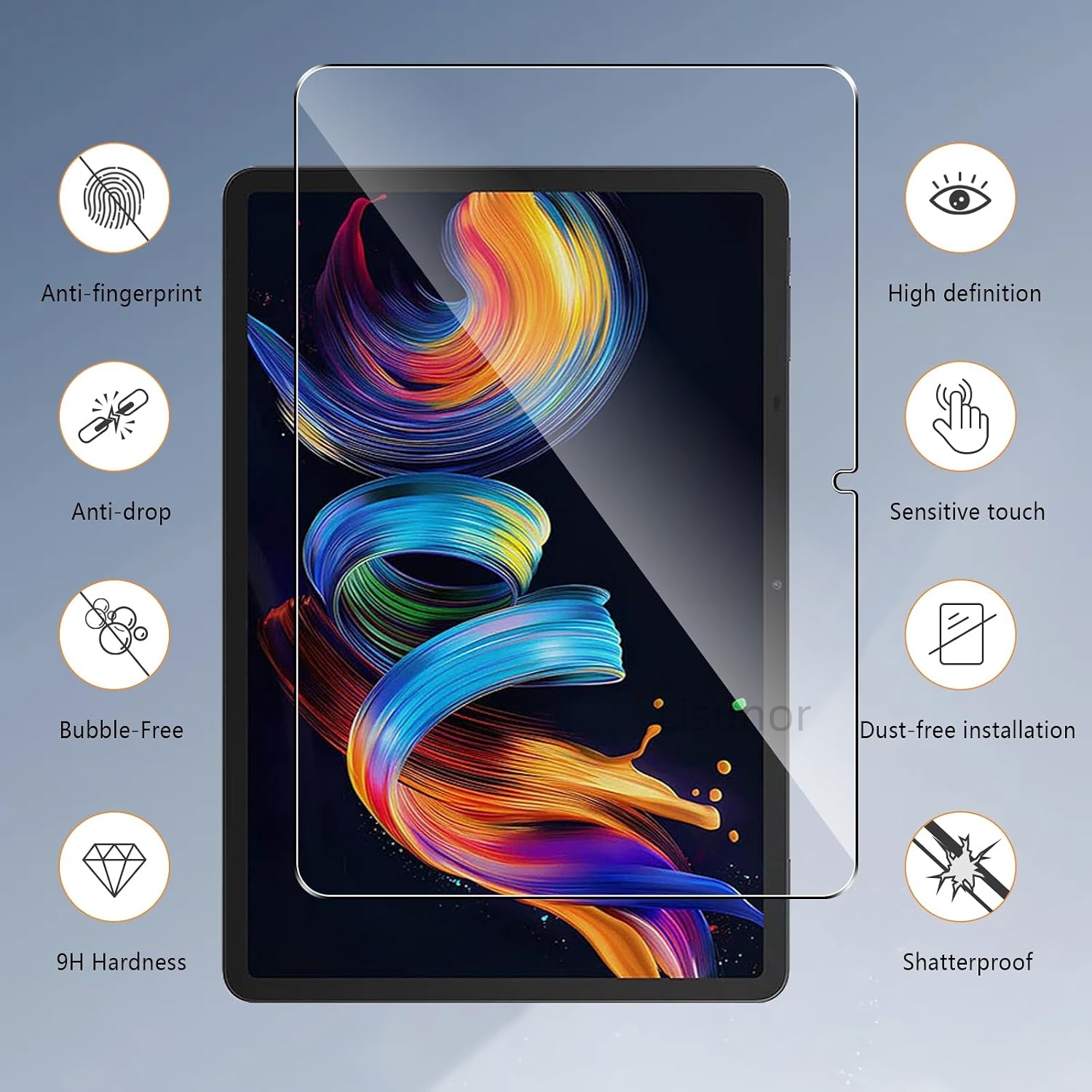 1PCS Protetor de Tela de Vidro - Tcl Tablet Accessories avaliação e preço