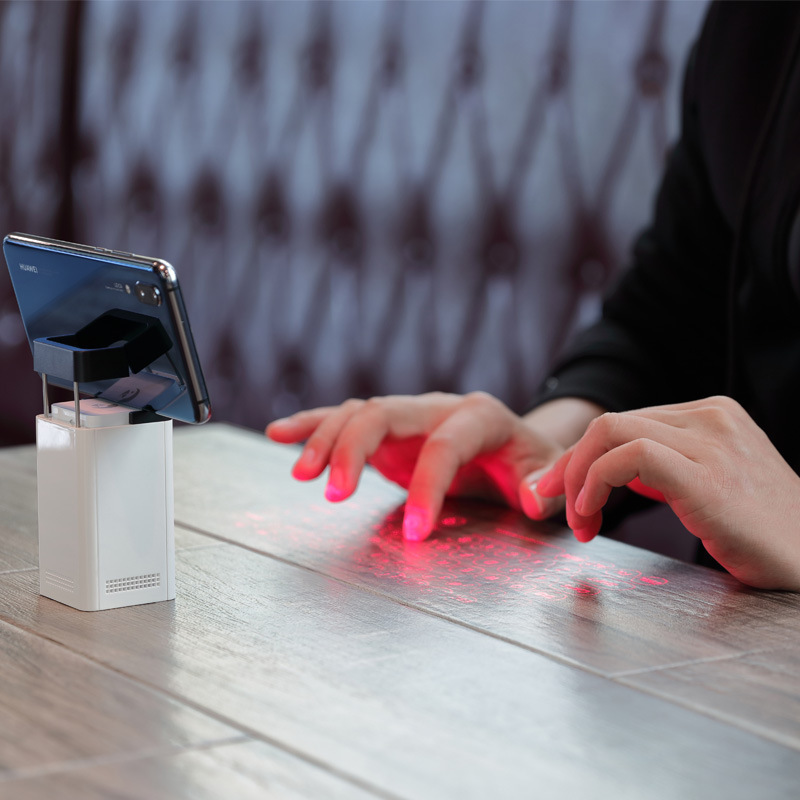 Teclado Virtual de Projeção a  - Bluetooth Trackpad avaliação e preço