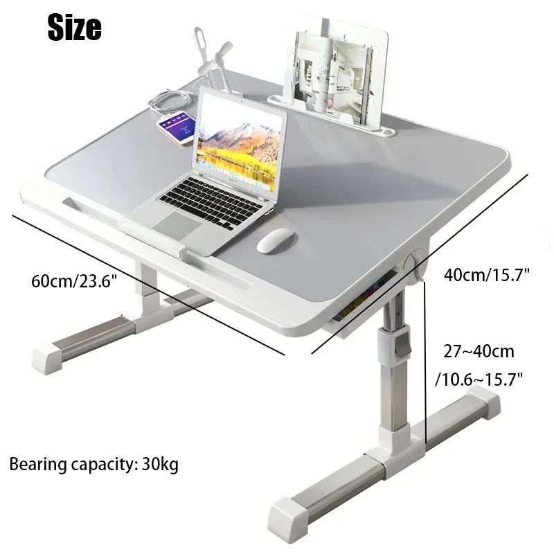 Bandeja de cama para laptop, m - Tablet Lap Desk avaliação e preço