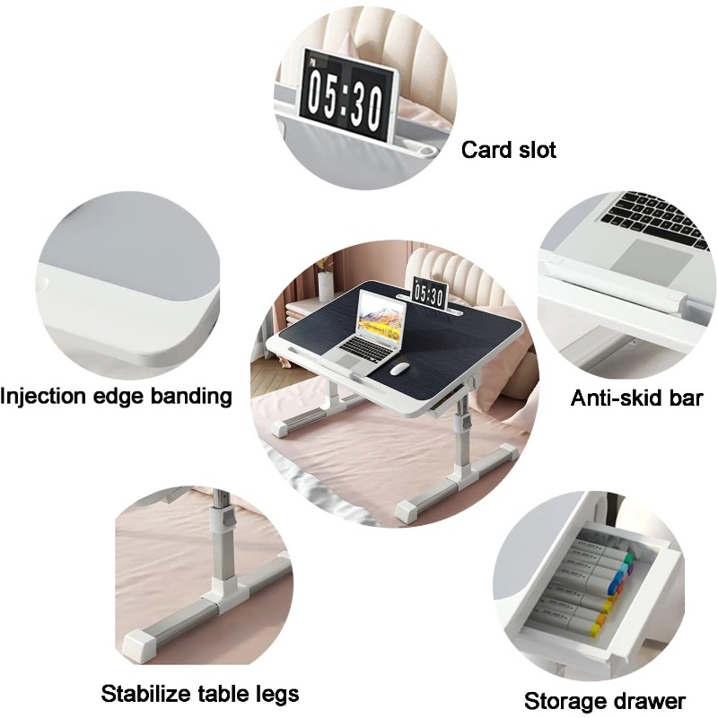 Bandeja de cama para laptop, m - Tablet Lap Desk avaliação e preço