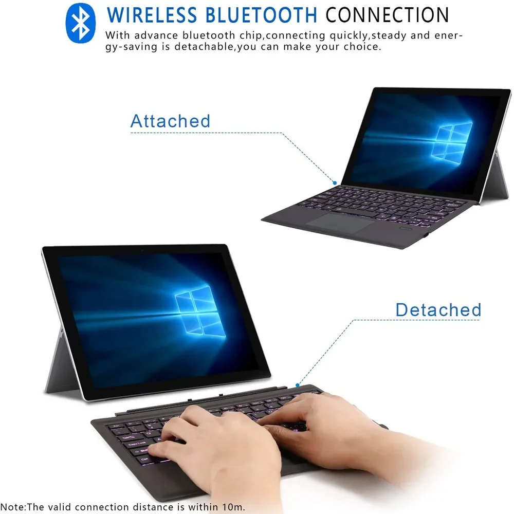 Teclado Bluetooth sem fio com  - Bluetooth Trackpad avaliação e preço