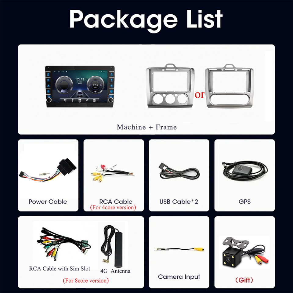 8g + 128g android 14 para ford - Tablet Danish Mobile & Accessories Faisalabad avaliação e preço