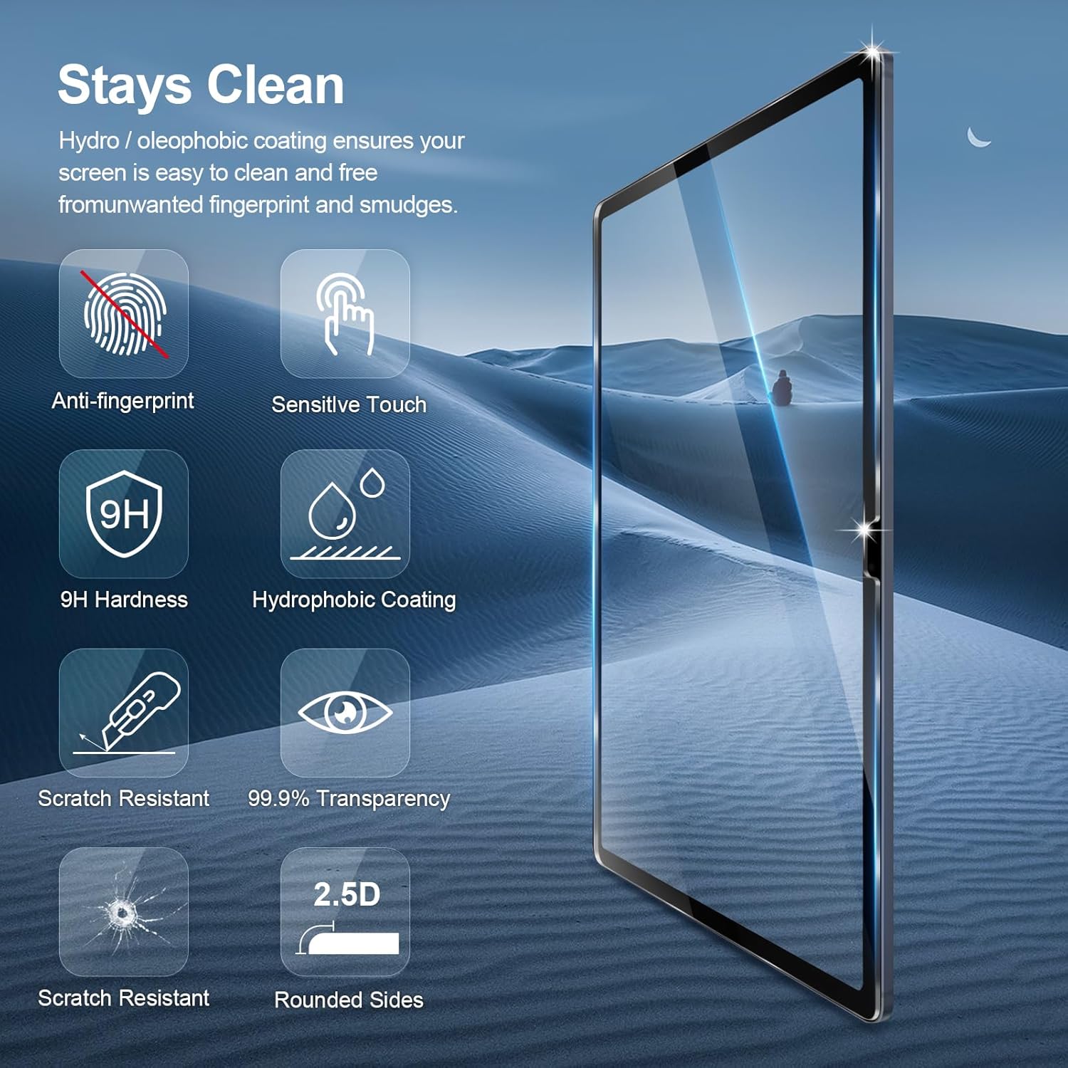 Protetor de Tela de Vidro Temp - Samsung Tablet S10 Accessories avaliação e preço