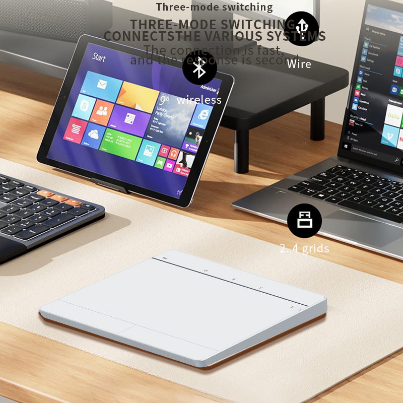 Trackpad sem fio e com fio blu - Bluetooth Trackpad avaliação e preço